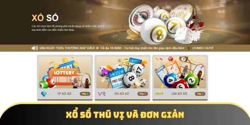 Xổ số thú vị và đơn giản